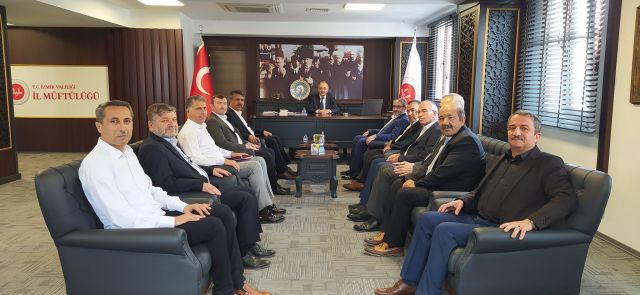 İL MÜFTÜSÜ SALİH SEZİK BEY ZİYARET EDİLDİ
