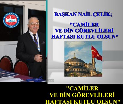 DİN GÖREVLİLERİ HAFTASI KUTLU OLSUN
