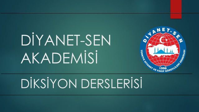 DİKSİYON DERSLERİ